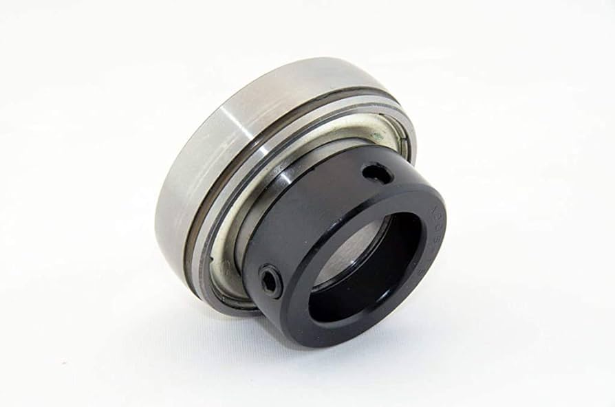 SS-SA212 GENERIC 60x110x53.1 Stainless steel normal duty bearing insert with a spherical outer race and eccentric locking collar - Metric Thumbnail