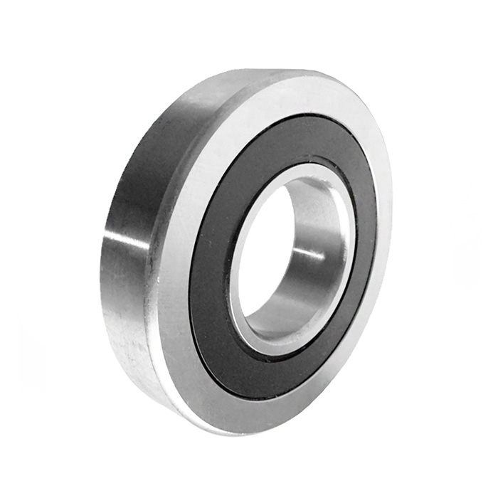 LR203NPP GENERIC 17x47x12 METRIC CAM TRACK ROLLER BEARING CYLINDRICAL OUTER RACE - 2 RUBBER SEALS Thumbnail