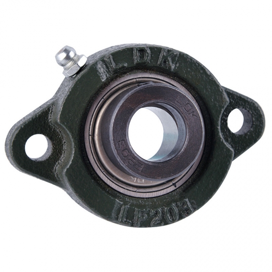 SBLF206-20 GENERIC 31.75mm Light duty 2 bolt cast iron flange self-lube housed unit - Imperial Thumbnail