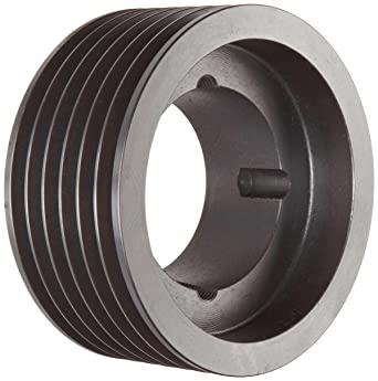 200MM X 8 GROOVE SPC V-BELT PULLEY TO SUIT BUSH 3525  Thumbnail