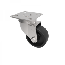 BZD50PL 50mm Castor Light Duty General Purpose castors available with either top plate or bolt hole fittings Thumbnail