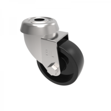 BZD50PLBH10 50mm Castor Light Duty General Purpose castors available with either top plate or bolt hole fittings Thumbnail