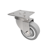 BZD50VGR 50mm Castor Light Duty General Purpose castors available with either top plate or bolt hole fittings Thumbnail