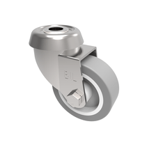 BZD50VGRBH10 50mm Castor Light Duty General Purpose castors available with either top plate or bolt hole fittings Thumbnail