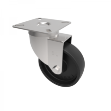BZD75PL 75mm Castor Light Duty General Purpose castors available with either top plate or bolt hole fittings Thumbnail