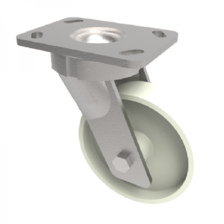 BZK150NYBJ 150mm Castor Heavy Duty General Purpose steel castors available with either top plate or bolt hole fittings Thumbnail
