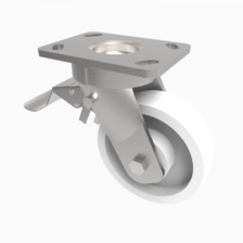 BZK150NYBJSWB 150mm Castor Heavy Duty General Purpose steel castors available with either top plate or bolt hole fittings Thumbnail