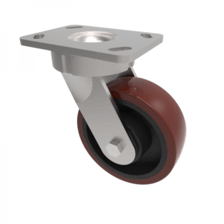 BZK150PTBJ 150mm Castor Heavy Duty General Purpose steel castors available with either top plate or bolt hole fittings Thumbnail