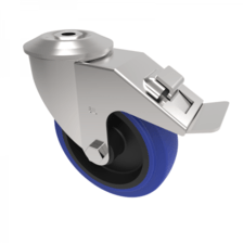 BZMM125RNBBH12SWB 125mm Castor Medium Duty General Purpose castors available with either top plate or bolt hole fittings Thumbnail
