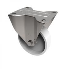 BZMMF125PLB 125mm Castor Medium Duty General Purpose castors available with top plate fittings Thumbnail