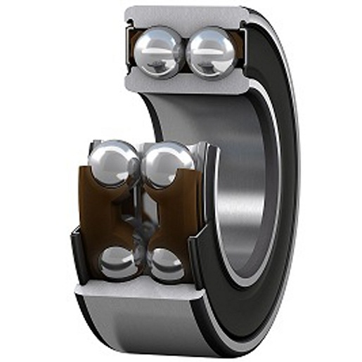 SS5200-2RS GENERIC 10x30x14.3 Stainless steel metric double row angular contact ball bearings with 2 rubber seals