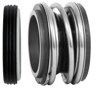 MECHANICAL SEAL TYPE142-DIN 32MM CCN  TO FIT PUMPS  IDEAL RNI100.20, RNI100.26H, RNI100.32, RNI125.20, RNI125.26, RNI150.20, RNI40.32H, RNI50.32H, RNI65.26H, RNI65.32H, RNI80.20, RNI80.26H, R