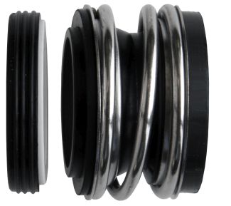 45.0MM MECHANICAL SEAL TYPE 1520 CAR/EP ROTARY + 45.0MM MECHANICAL SEAL TYPE 8 SIC/EP STANDARD SEAT 0450.1520.E.C.SEAL + 0450.8.E.S.STD A VERSION - SMOOTH BASE TO FIT PUMP GRUNDFOS CLM 150 , 