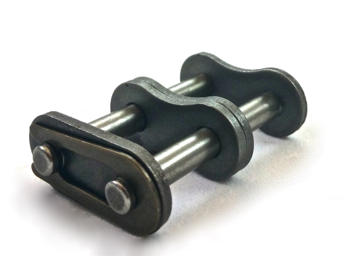 ANSI60-2-P Connecting Link 3/4" pitch American Spec duplex roller chain connecting link