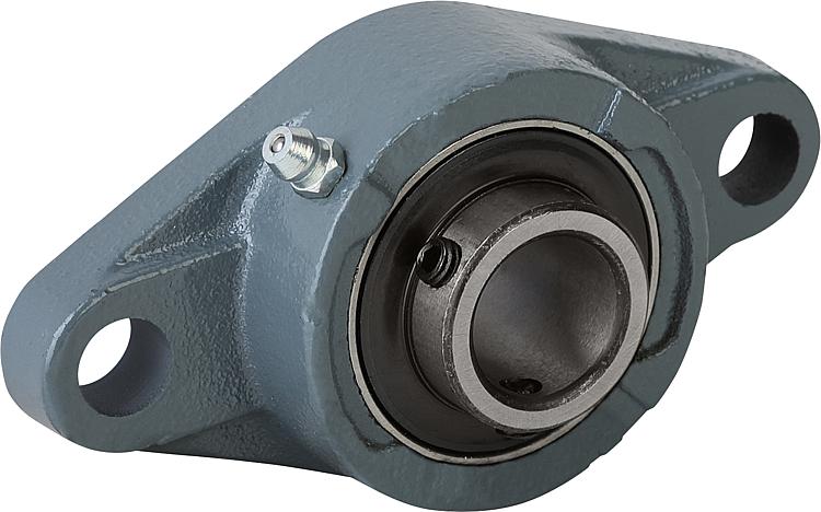 UCFLX08-24  GENERIC Heavy duty 2 bolt cast iron flange self-lube housed unit - Imperial