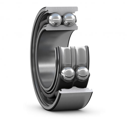 3003-2RS GENERIC 17x35x14 Double row extra light duty angular contact ball bearing with 2 rubber seals