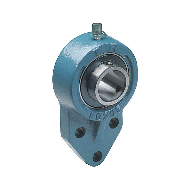 UCFB205 GENERIC 25mm Normal duty 3 bolt bracket flanged ball bearing unit with set screw locking, cast iron housing - metric