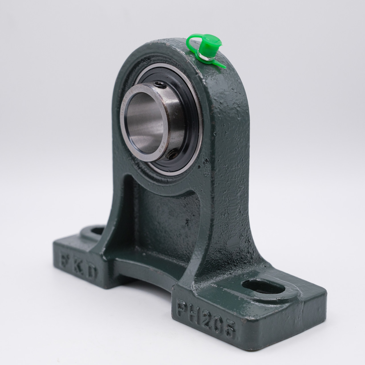 UCPH208 GENERIC 40mm Normal duty 2 Bolt Cast Iron Pillow Block Housed Unit Bearing with extended base to centre height - Metric