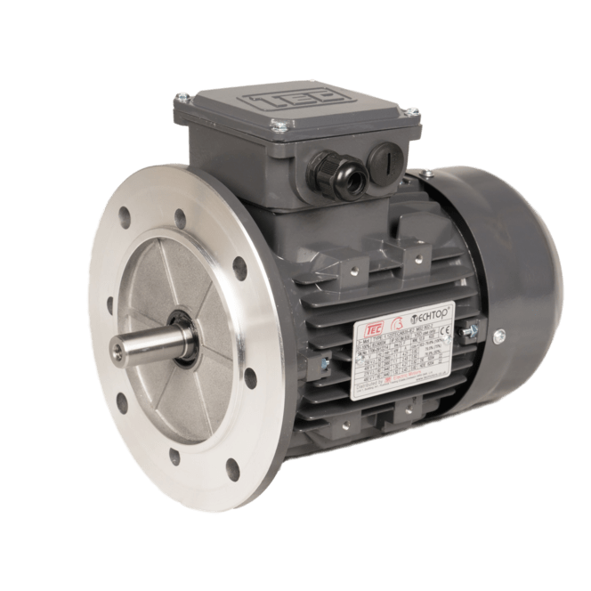 1.143TECAB5-IE2 1.1kw, 4 pole, flange mounted motor B5 IE2 - 1440 rpm