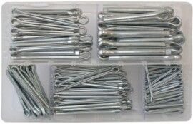AT84 Assorted Larger-sized Split Pins (220) Various Types 