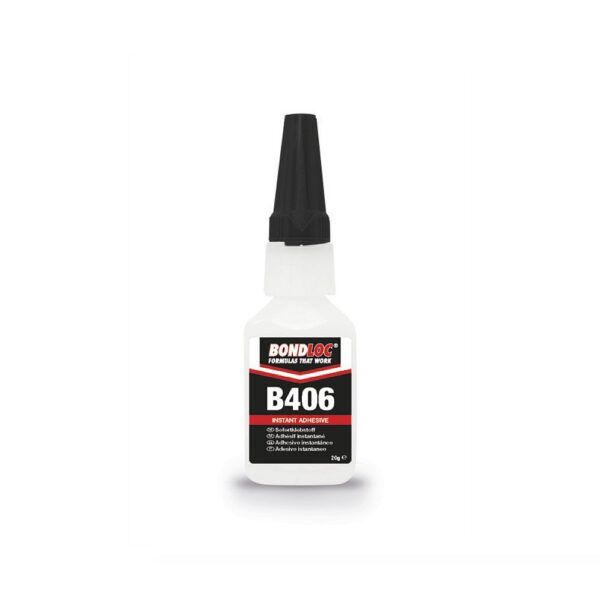 B406-50g Pack of 6 RUBBER & PLASTIC BONDER