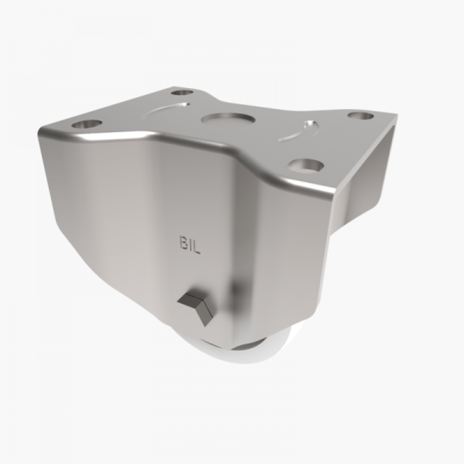 BZPF100NYBJ 100mm Castor Heavy Duty General Purpose steel castors with top plate fittings
