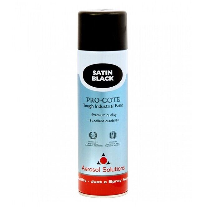SPRAY SATIN BLACK 0826M Generic