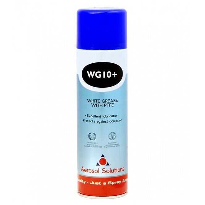 SPRAY WG10+ White Grease with PTFE  505 Generic